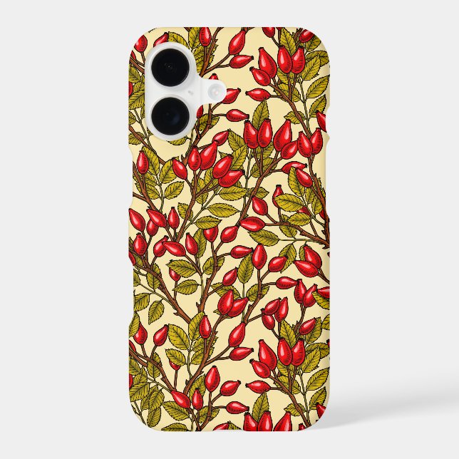 hanches roses, rouge, vert, jaune (Verso)