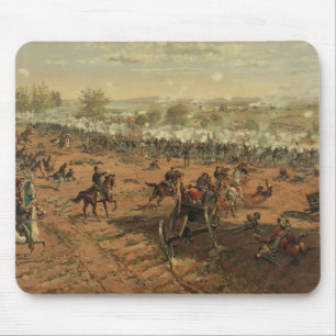 Hancock at Gettysburg by Thure de Thulstrup Mouse Pad