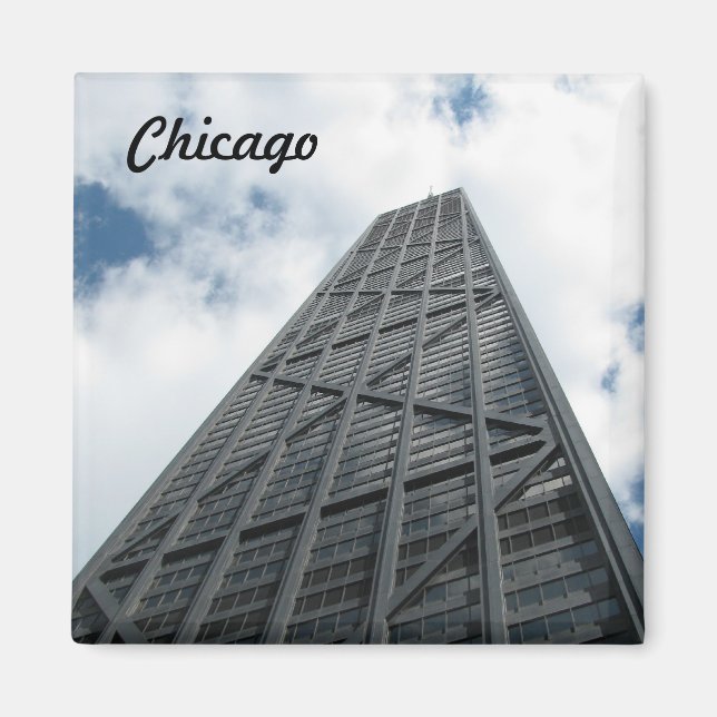 Hancock Building- Chicago Magnet (Front)