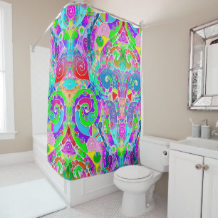 Hand And Digitally Painted Pattern Art 22