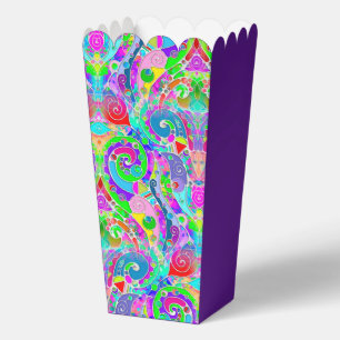Hand And Digitally Painted Pattern Art 22 Favor Box