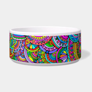 Hand And Digitally Painted Pattern Art 27
