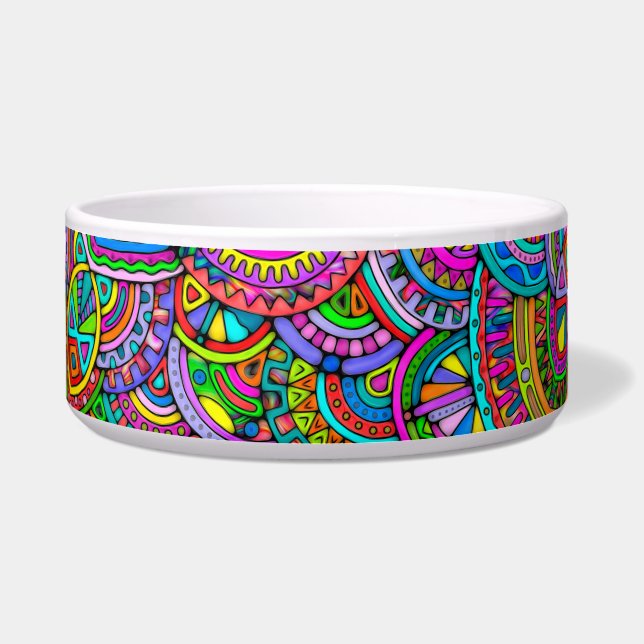 Hand And Digitally Painted Pattern Art 27 (Front)