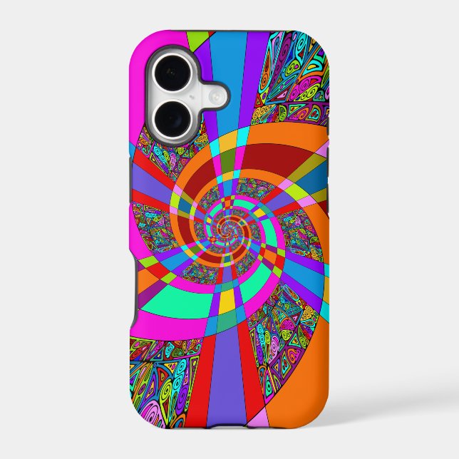 Hand And Digitally Painted Pattern Art 3 (Back)