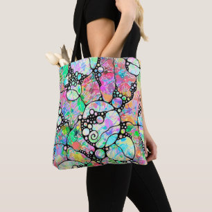 Hand And Digitally Painted Pattern Art 31 Tote Bag