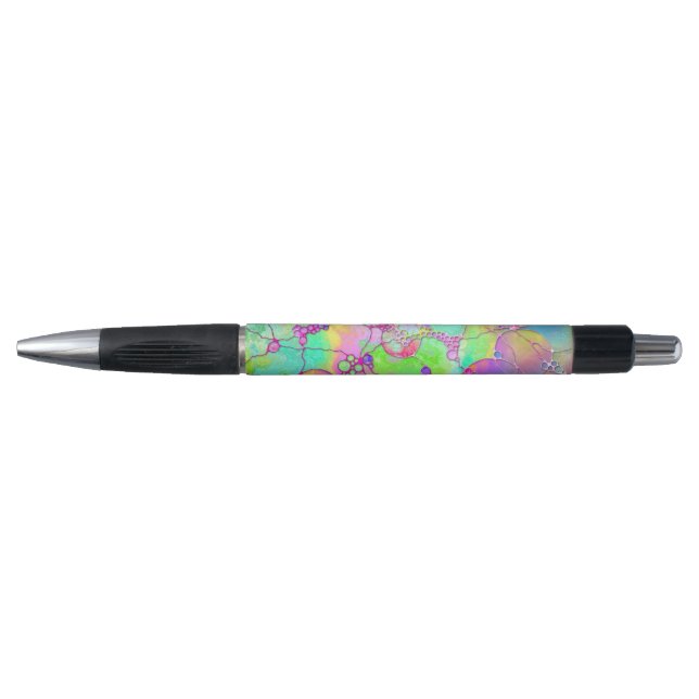 Hand And Digitally Painted Pattern Art 41 Pen (Front)