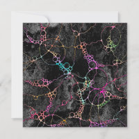 Hand And Digitally Painted Pattern Art 44