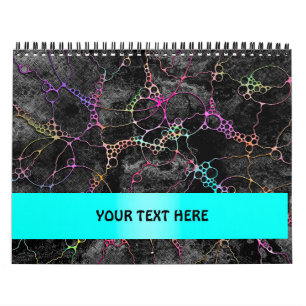 Hand And Digitally Painted Pattern Art 44 Calendar