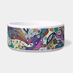 Hand And Digitally Painted Pattern Art 8