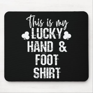 Hand And Foot Card Game Player Gift Funny Sharks C Mouse Pad