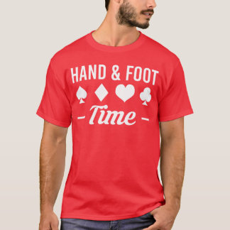 Hand And Footime Card Game boy T-Shirt