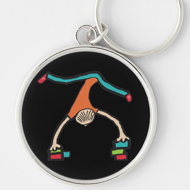Hand Balancing Keychain (Front)