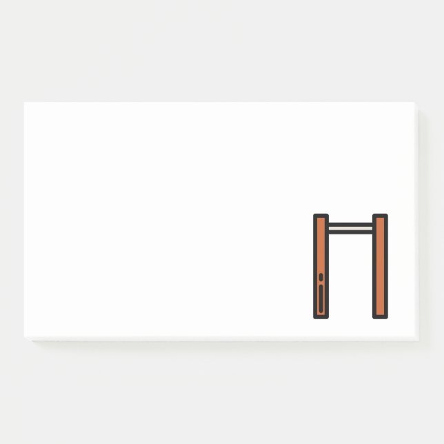 hand-bar post-it notes (Front)