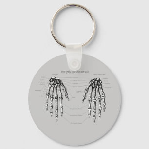 Hand Bones Details Keychain