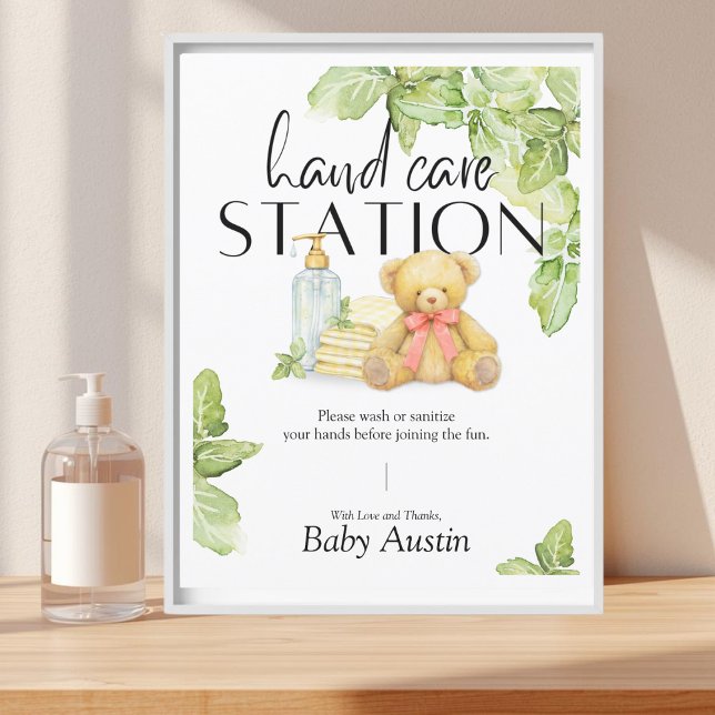 Hand Care Station Sign (Creator Uploaded)