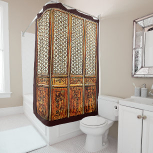 HAND-CARVED LATTICE DOORS