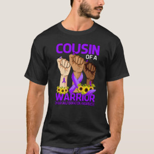 Hand Cousin Of A Warrior Chiari Malformation Aware T-Shirt