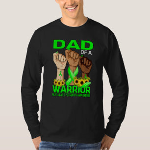 Hand Dad Of A Warrior Muscular Dystrophy Awareness T-Shirt