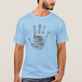 'Hand' designed Pottery Art T T-Shirt