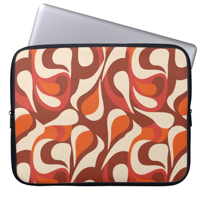 hand draw etnic pattern. Stylish designbackground, Laptop Sleeve (Front)