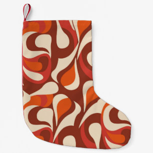 hand draw etnic pattern. Stylish designbackground, Small Christmas Stocking