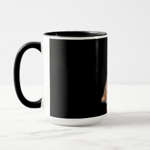 Hand Draw Funny Bengal Cat Japan Gift Dad Mom Bro Mug