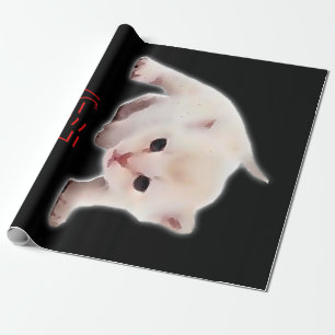 Hand Draw Funny Burmilla Cat Japan Dad Mom Bro Wrapping Paper