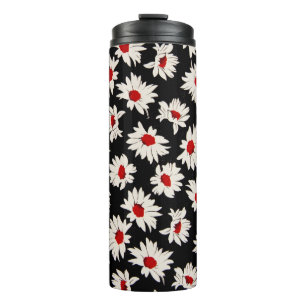 hand drawing thermal tumbler