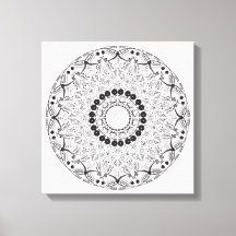 Hand drawn abstract mandala design. Vector orienta