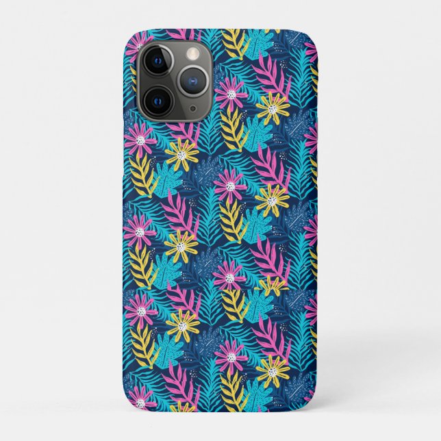 Hand Drawn Abstract Pattern With Plants-86761 Case-Mate iPhone Case (Back)