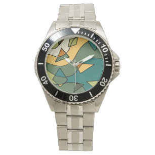 Hand drawn abstract vintage design    watch