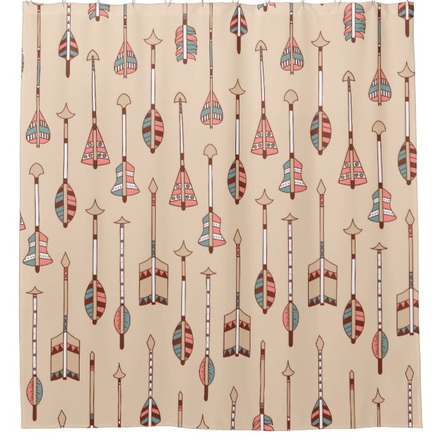 Hand-Drawn Arrows, Colourful Vintage. (Front)