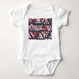 Hand-Drawn Artistic Pattern Display Baby Bodysuit