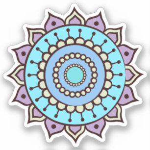 Hand Drawn Artwork Custom-Cut Vinyl Sticker