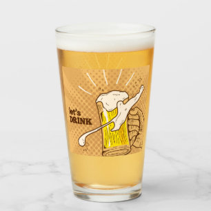 Hand Drawn Beer Glass