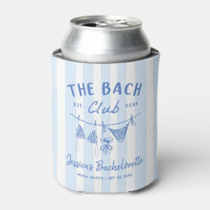 Hand Drawn Bikinis Coastal Bachelorette Weekend Can Cooler