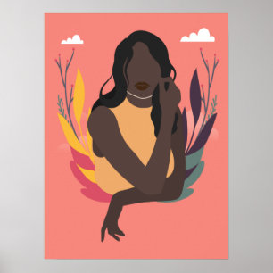 Hand Drawn Black Awareness Day Concept Fun 1/3 Poster