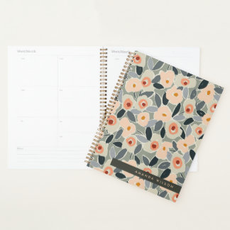 Hand-Drawn Bold Inky Floral Pattern- Sunlit Meadow Planner