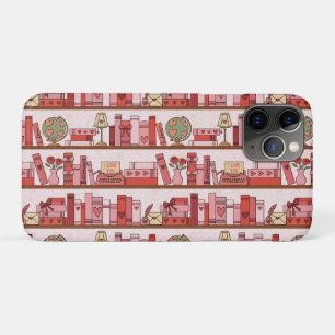 Hand Drawn Book Lover Pattern  iPhone 11 Pro Case