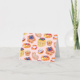 Hand Drawn Breakfast Treats, Pancakes, Waffles etc Announcement