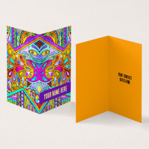 Hand Drawn By EDDArt - Blah Blah Blah 1 Business Card