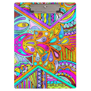 Hand Drawn By EDDArt - Blah Blah Blah 1 Clipboard