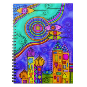 Hand Drawn By EDDArt - Come together 2 Notebook