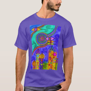 Hand Drawn By EDDArt - Come together 2 T-Shirt