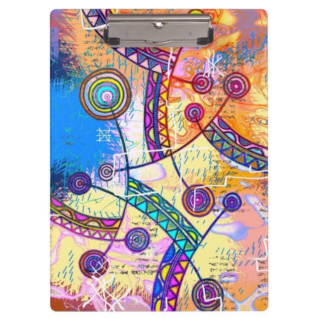 Hand Drawn By EDDArt - Dream Scale 1 Clipboard (Front)