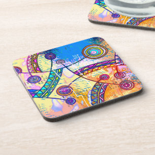 Hand Drawn By EDDArt - Dream Scale 1 Coaster