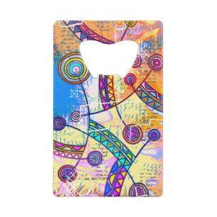 Hand Drawn By EDDArt - Dream Scale 1 Credit Card Bottle Opener