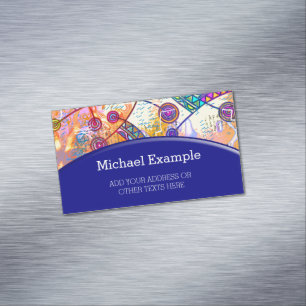 Hand Drawn By EDDArt - Dream Scale 1 Magnetic Business Card