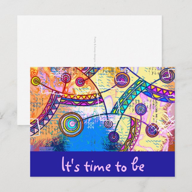Hand Drawn By EDDArt - Dream Scale 1 Postcard (Front/Back)
