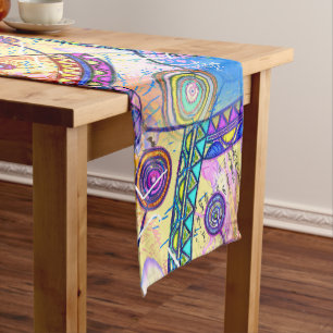 Hand Drawn By EDDArt - Dream Scale 1a Short Table Runner